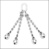 Chain Slings 4 Legs - Chain manufacturers 