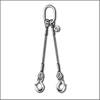 Two Legs Steel Wire Rope Sling - Wire Rope Manufacturers