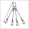 Three and Four Legs Steel Wire Rope Sling - Wire Rope Manufacturers